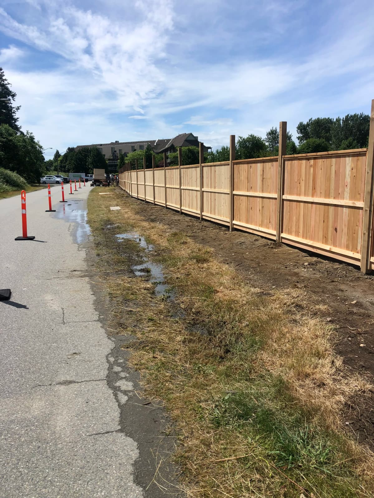 Delta Quality Cedar Fencing project 8